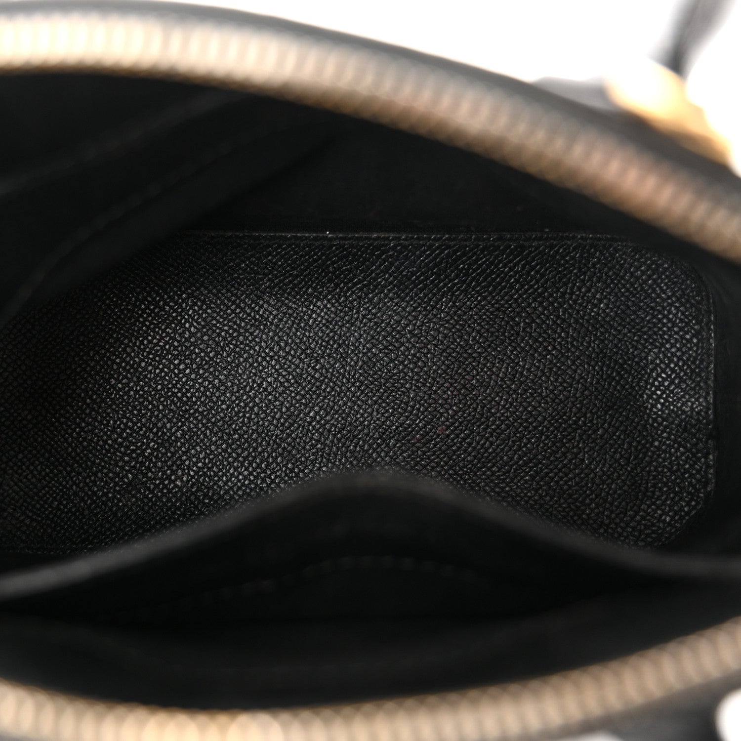 Balenciaga Signature Grained Calfskin XXS Ville Top Handle Bag Black White 5 of 12