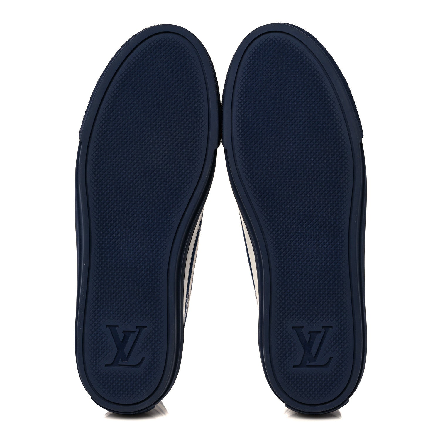 Louis Vuitton Canvas Escale Stellar Sneakers 38 Blue 5 of 8