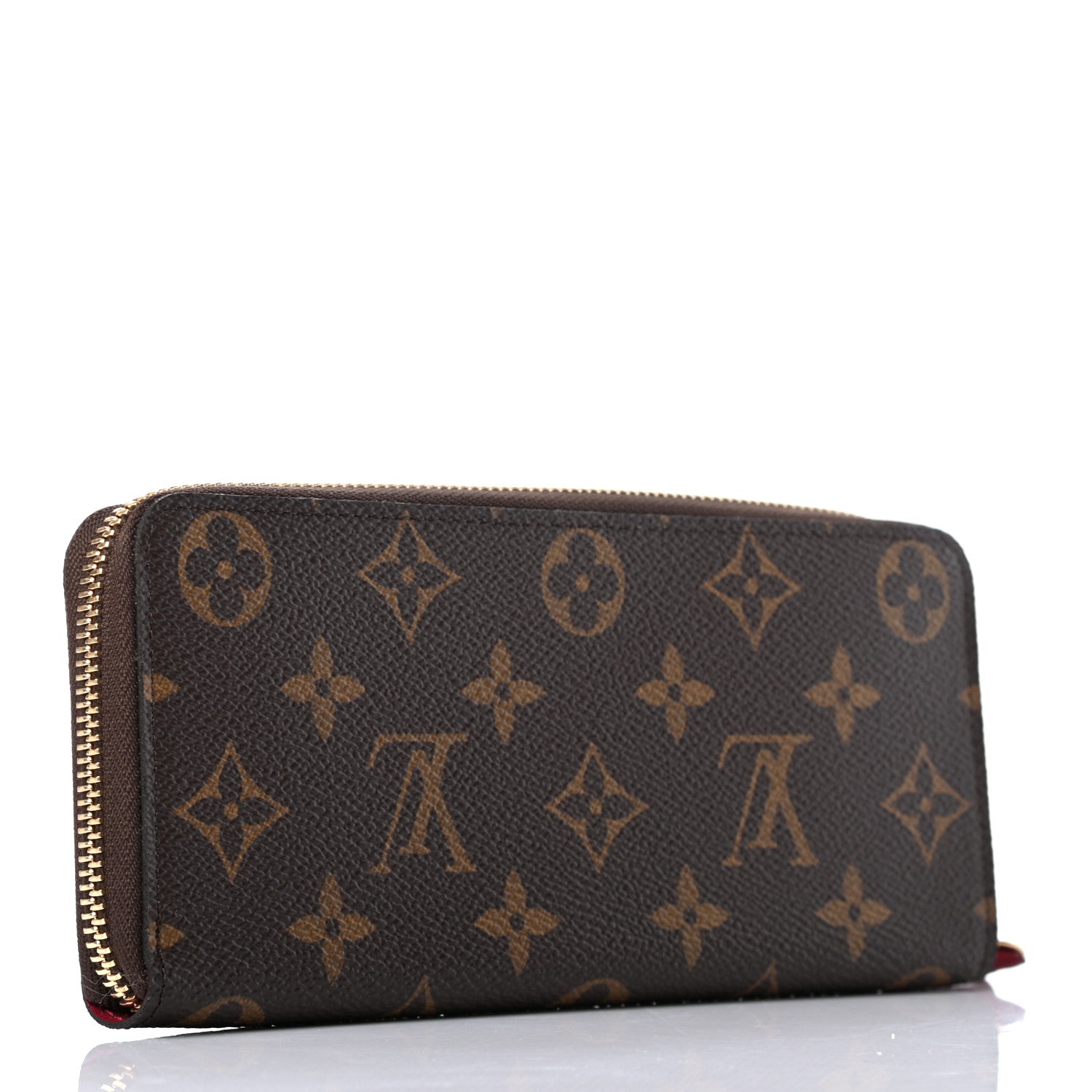 Louis Vuitton Monogram Clemence Wallet Fuchsia 3 of 7