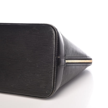 Louis Vuitton Epi Alma PM Black 10 of 11