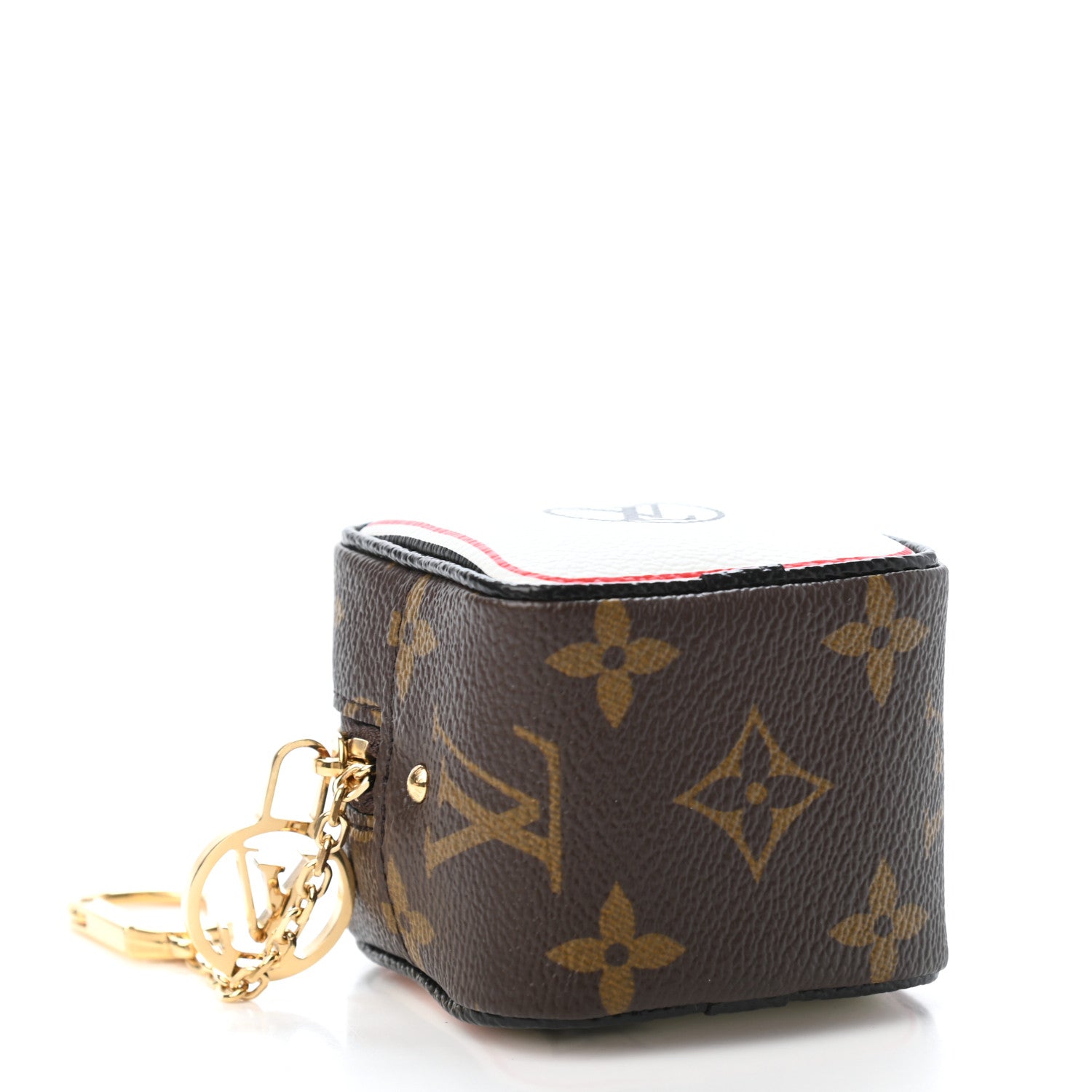 Louis Vuitton Monogram Game On Cube Coin Purse 3 of 4
