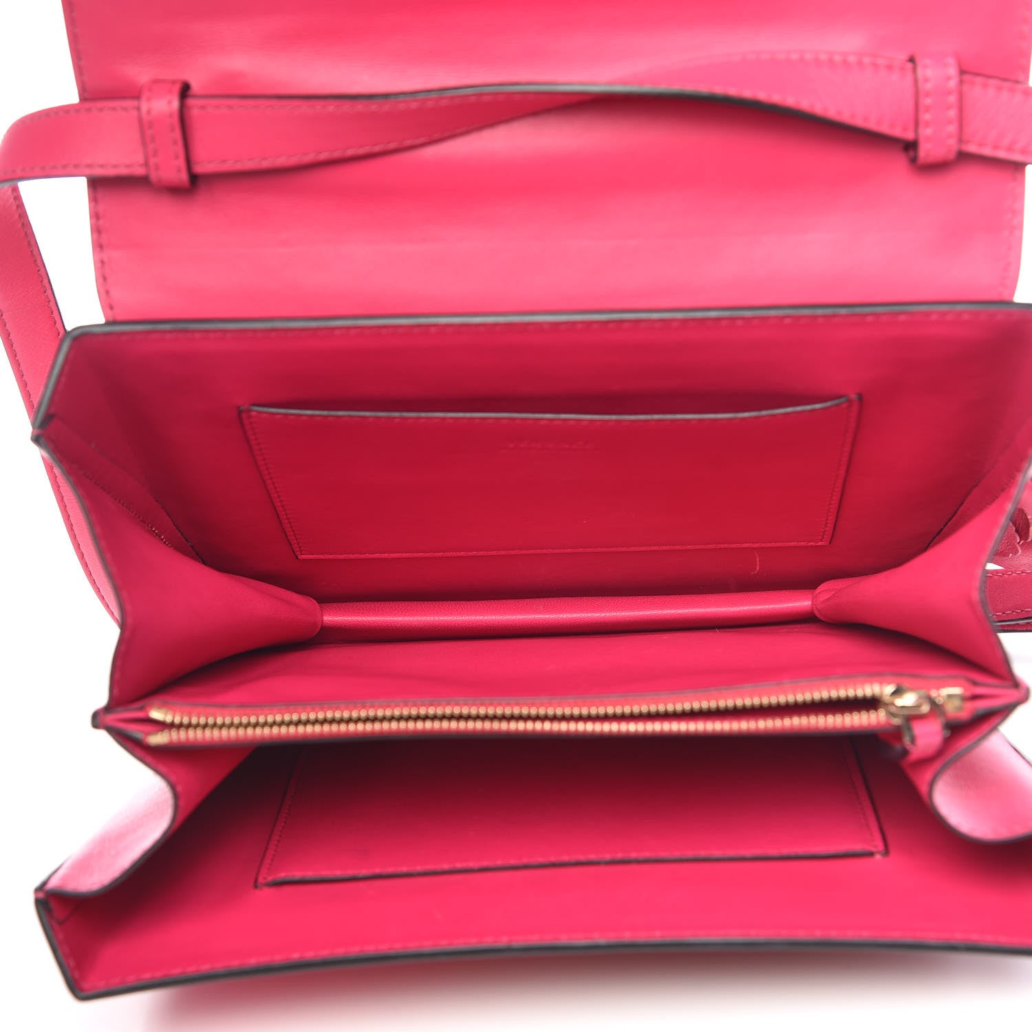 Versace Calfskin Medium DV One Satchel Pink Red 8 of 17