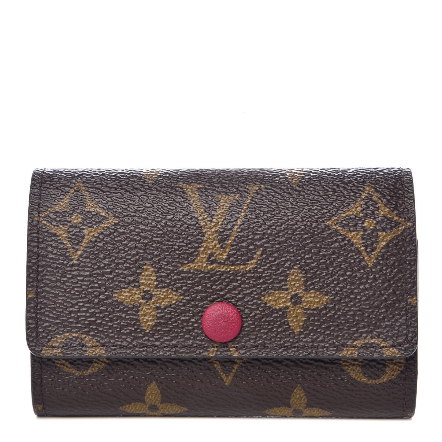 Monogram 6 Key Multicles Holder Fuchsia