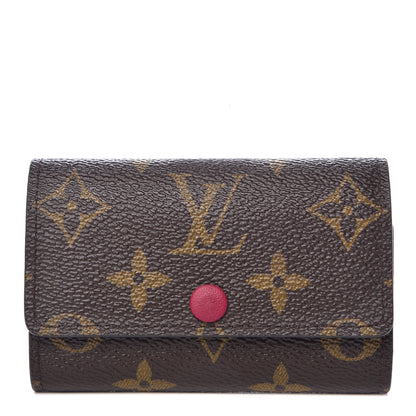 Louis Vuitton Monogram 6 Key Multicles Holder Fuchsia 1 of 9