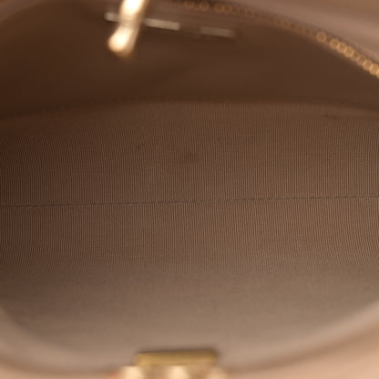 Chanel Shiny Crumpled Calfskin Quilted Mini 31 Shopping Bag Dark Beige 5 of 12