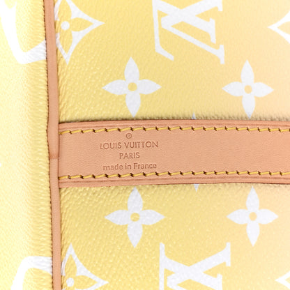 Louis Vuitton Monogram Giant By The Pool Speedy Bandouliere 25 Light Pink 7 of 9