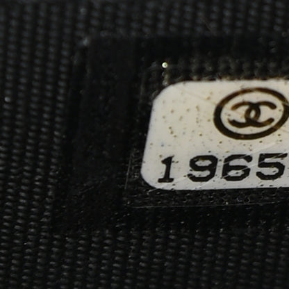 Chanel Lambskin Quilted Boy Wallet On Chain WOC Black 8 of 12