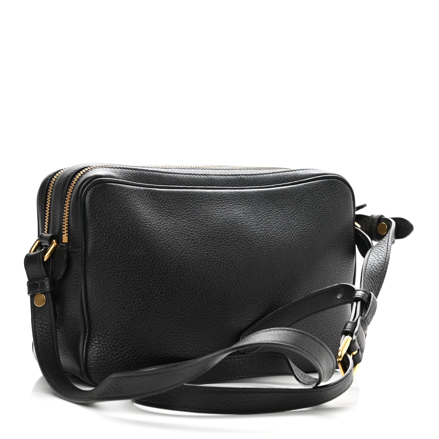 Prada Vitello Phenix Camera Bag Black 3 of 12
