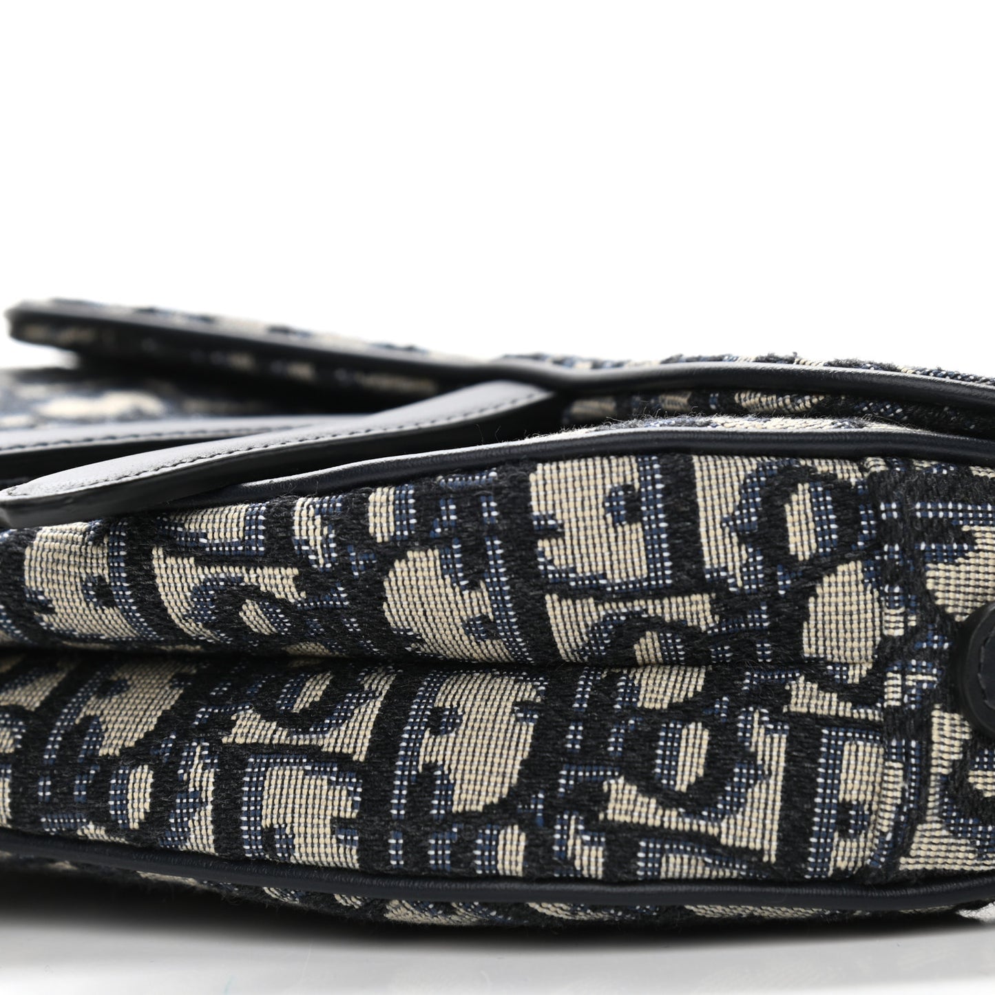 Oblique Mini Saddle Bag Blue