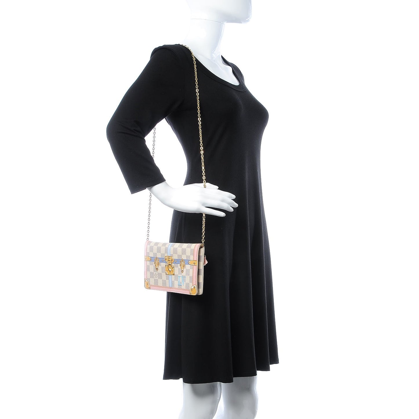 Damier Azur Summer Trunks Pochette Weekend