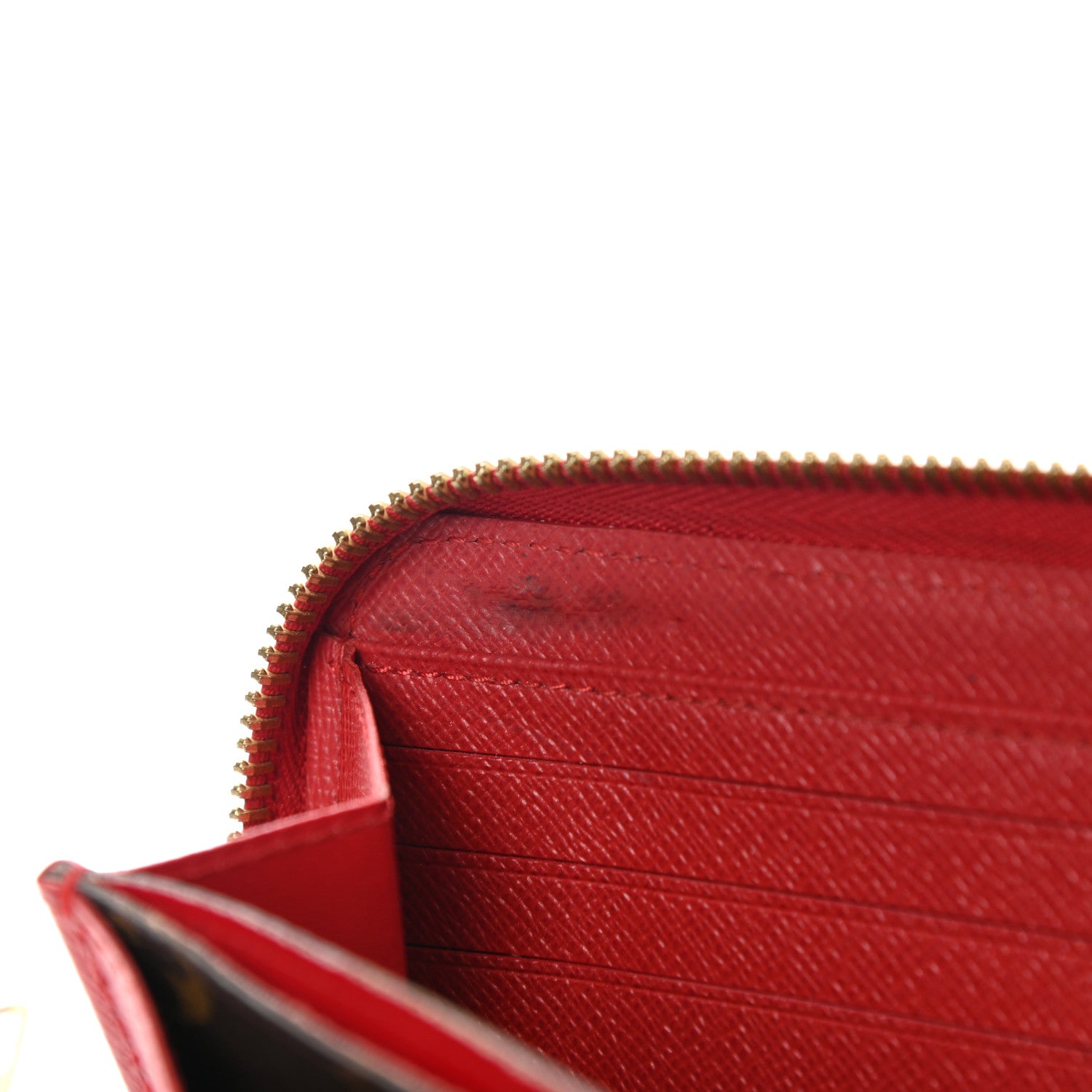 Louis Vuitton Monogram Retiro Zippy Wallet Cherry 15 of 17