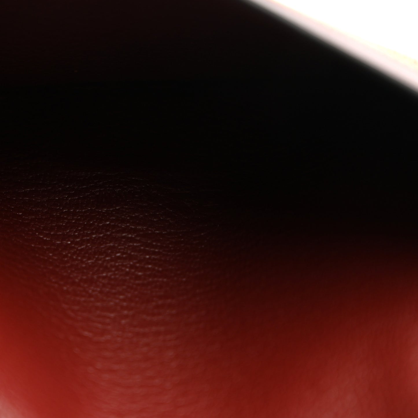 Ostrich Bearn Wallet Rouge H