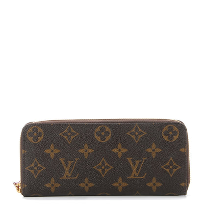Louis Vuitton Monogram Clemence Wallet Fuchsia 1 of 8