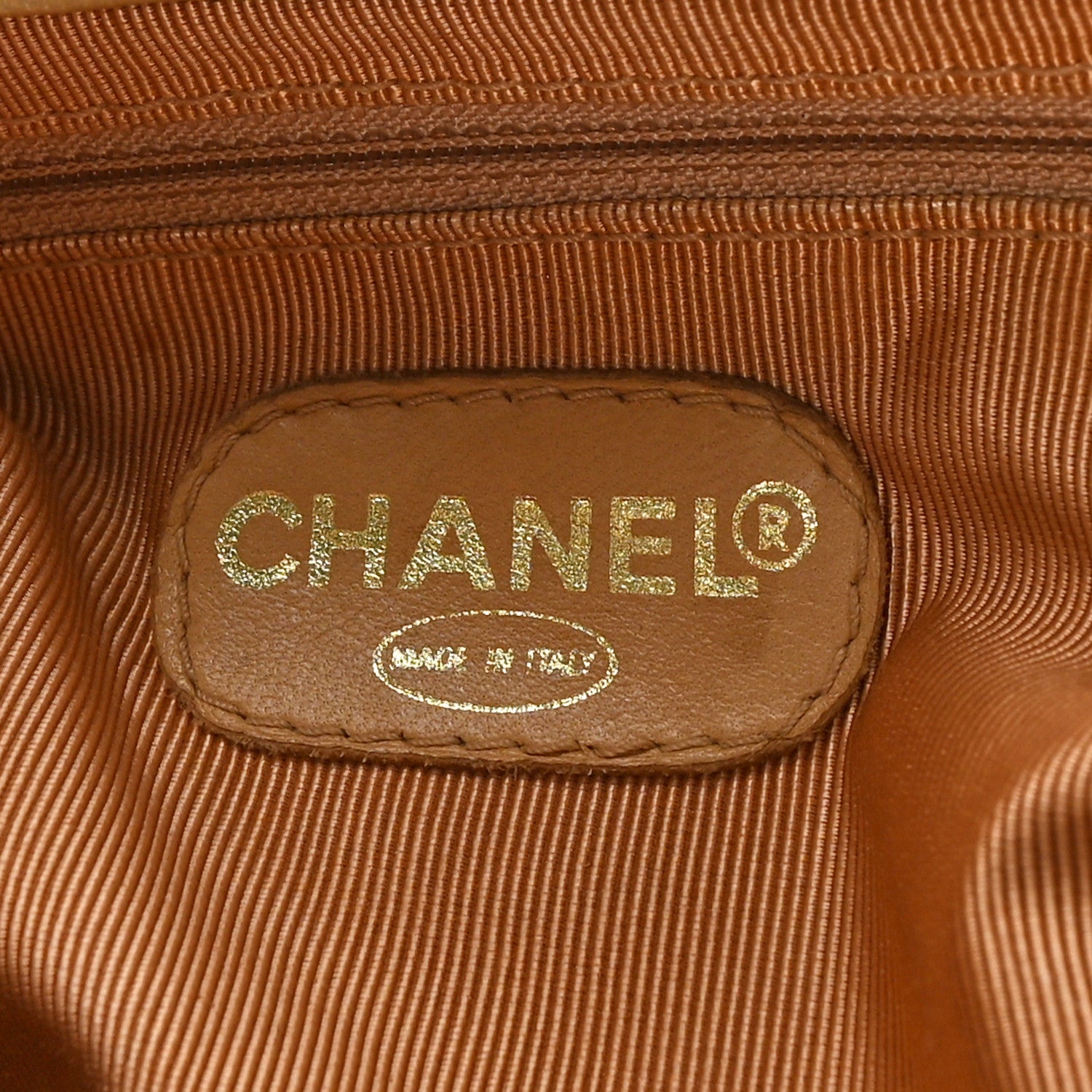 Chanel Lambskin CC Tortoise Handle Tote Beige 13 of 14