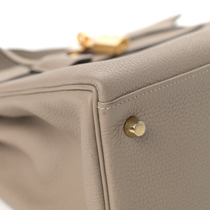 Hermes Togo Kelly Retourne 28 Gris Tourterelle 8 of 18