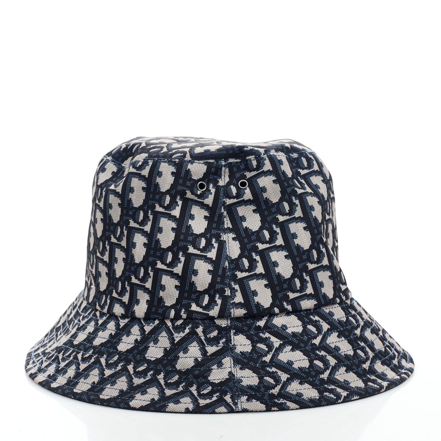 Oblique Reversible Teddy-D Brim Bucket Hat Blue