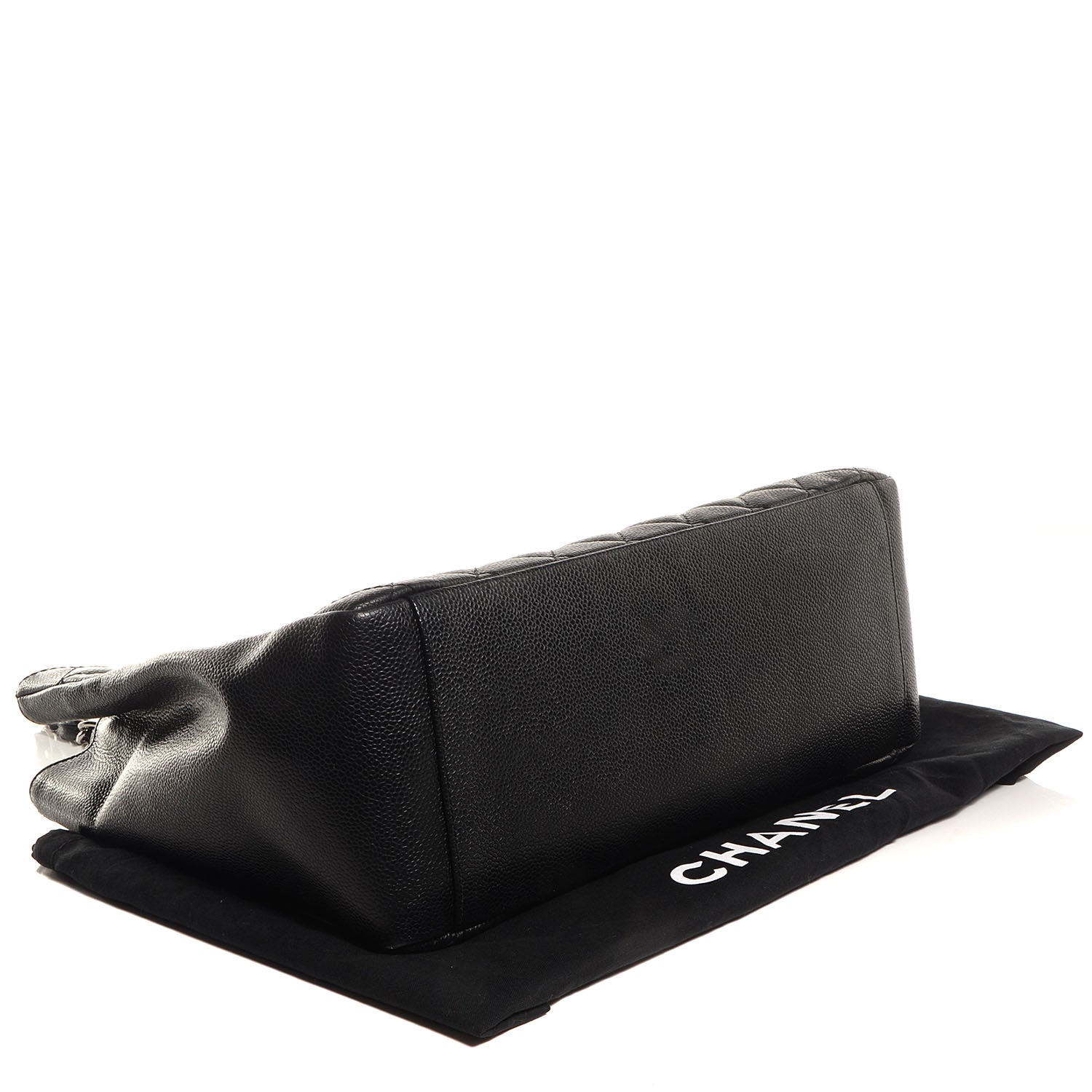 Chanel Caviar Grand Shopping Tote GST Black 4 of 7