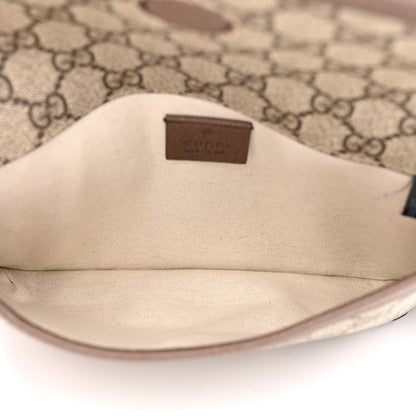 Gucci GG Supreme Monogram Neo Vintage Web Belt Bag Brown 5 of 10
