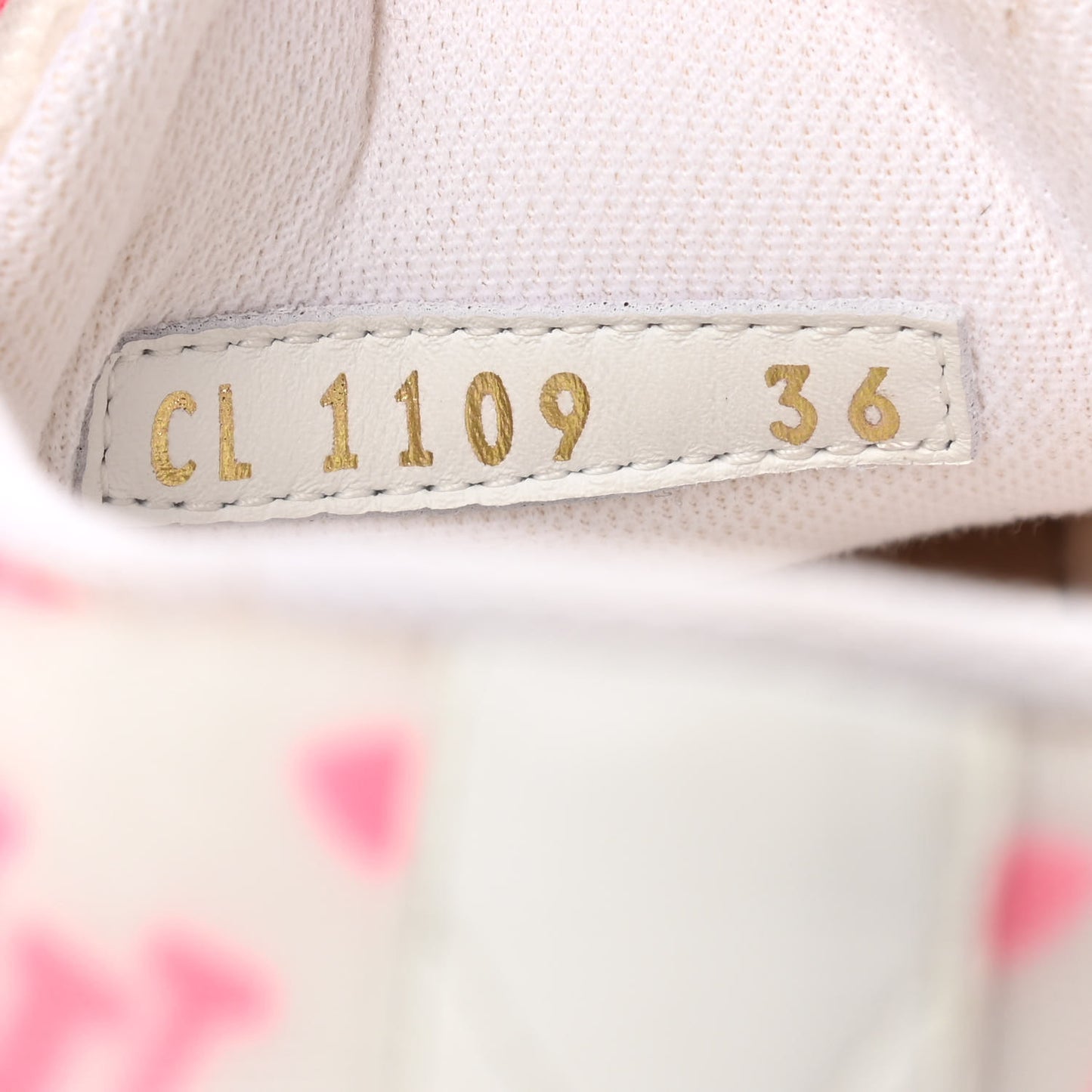 Technical Fabric Monogram Stellar Sneakers 36 Rose Pop