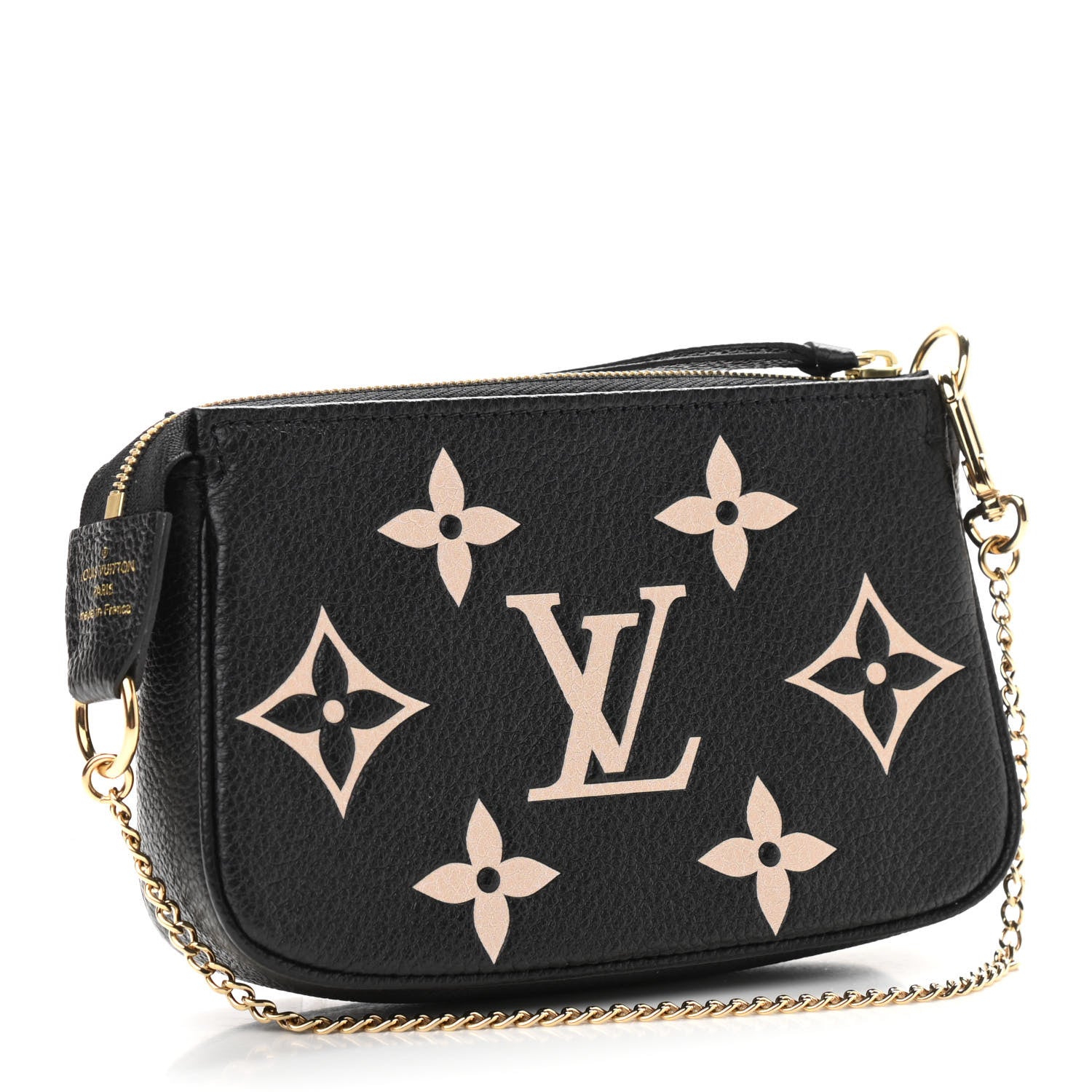 Louis Vuitton Empreinte Monogram Giant Mini Pochette Accessories Black 3 of 9