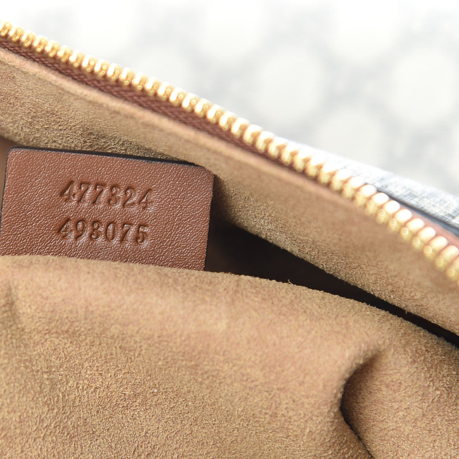 Gucci GG Supreme Monogram Large Linea A Hobo Light Brown 8 of 12