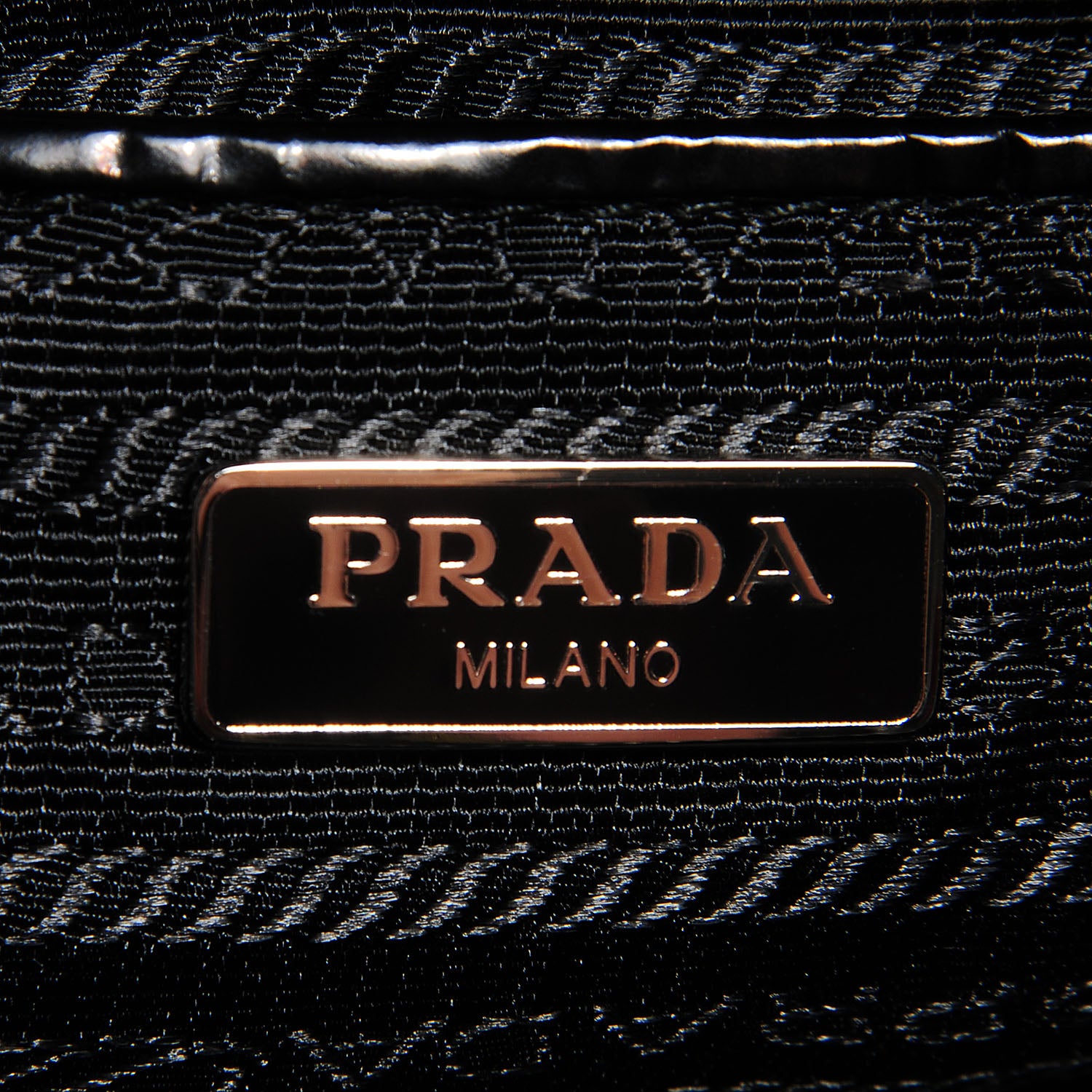 Prada Tessuto Nylon Shoulder Bag Nero Black 6 of 11