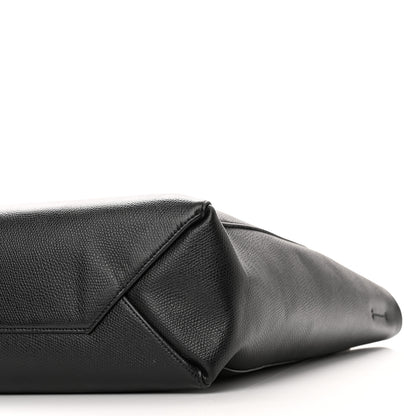 Celine Grained Calfskin Small Vertical Cabas Black 9 of 10