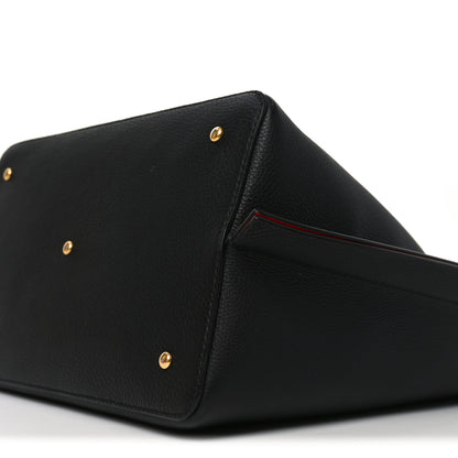 Valentino Garavani Grainy Calfskin Escape Hobo Bag Black 10 of 10