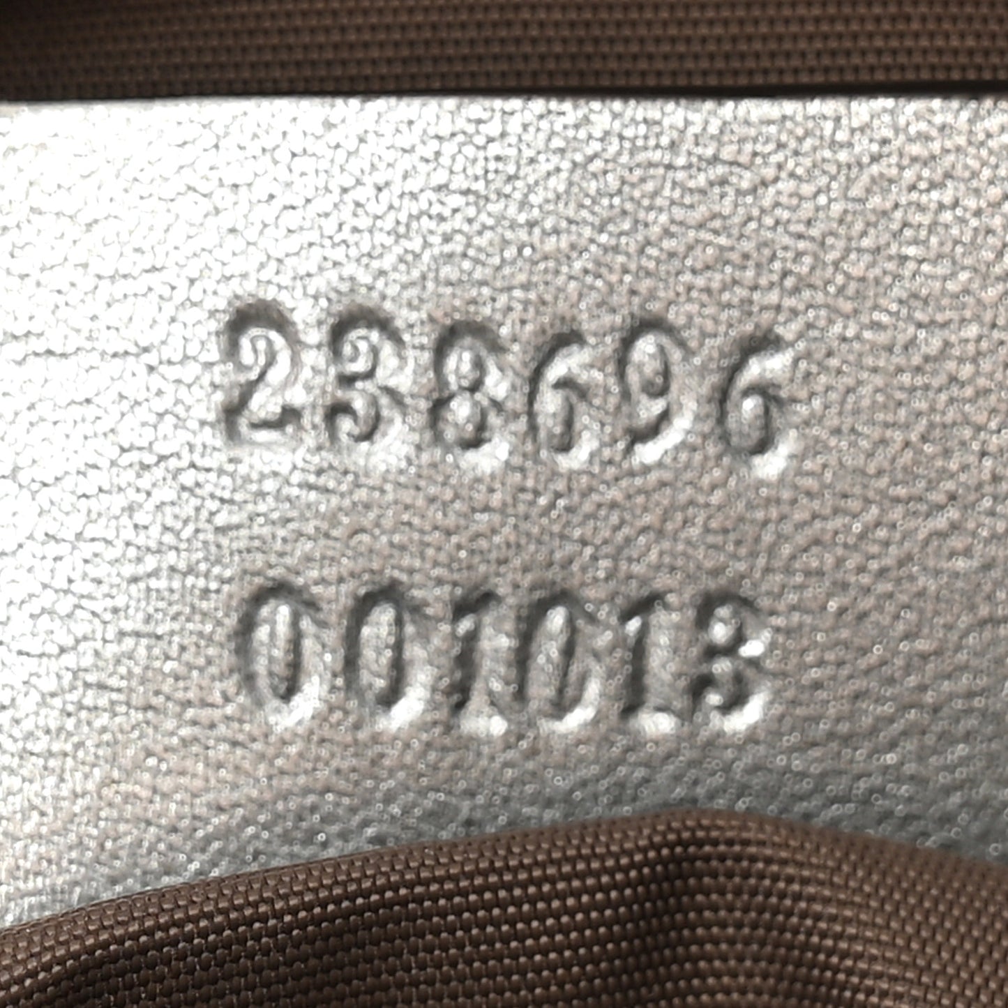Guccissima Large Tote Silver