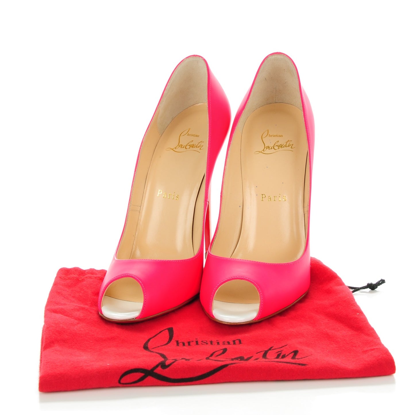 Jazz Calf Youpi 120 Pumps 38.5 Fuchsia White
