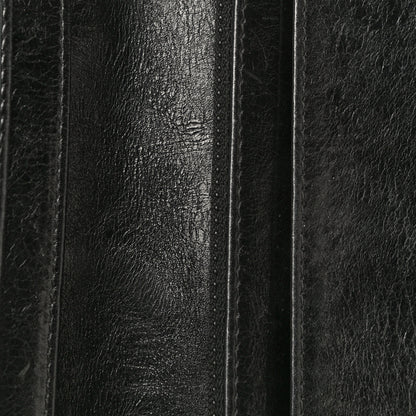 Chanel Aged Calfskin Quilted Cambon Yen Wallet Black 15 of 21