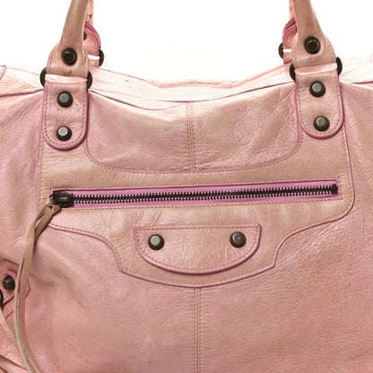 Balenciaga Agneau Classic Hardware Work Bubblegum 8 of 12