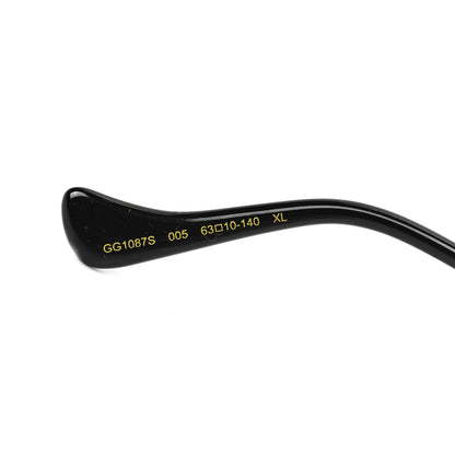 Gucci Metal Navigator Square Chain Sunglasses GG1089S Gold Yellow 5 of 6