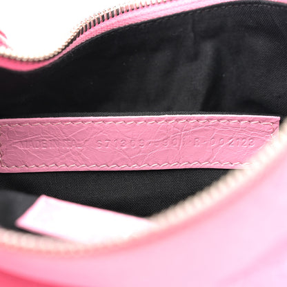 Balenciaga Agneau Arena Le Cagole Shoulder Bag XS Candy Pink 8 of 11