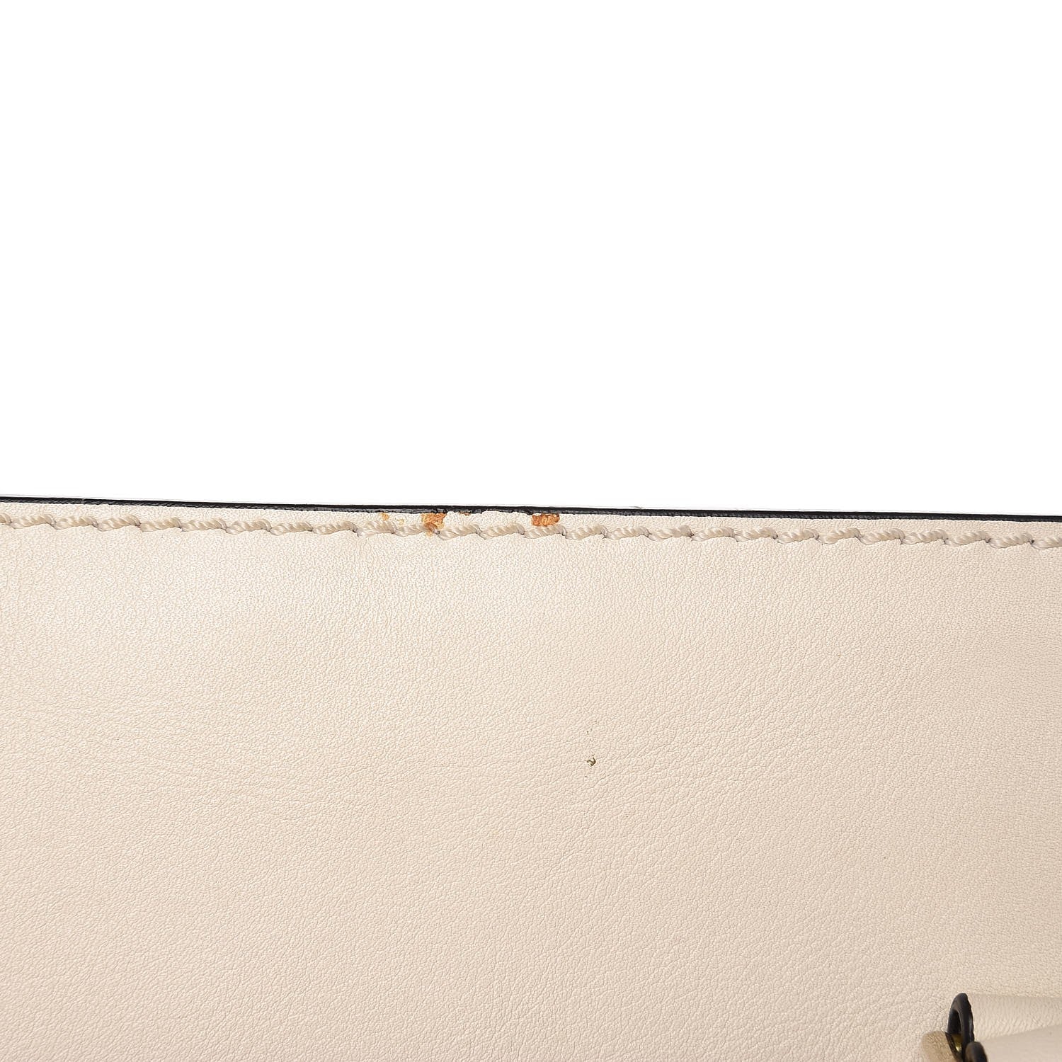 Valentino Garavani Vitello Rockstud Double Handle Tote Ivory 9 of 13