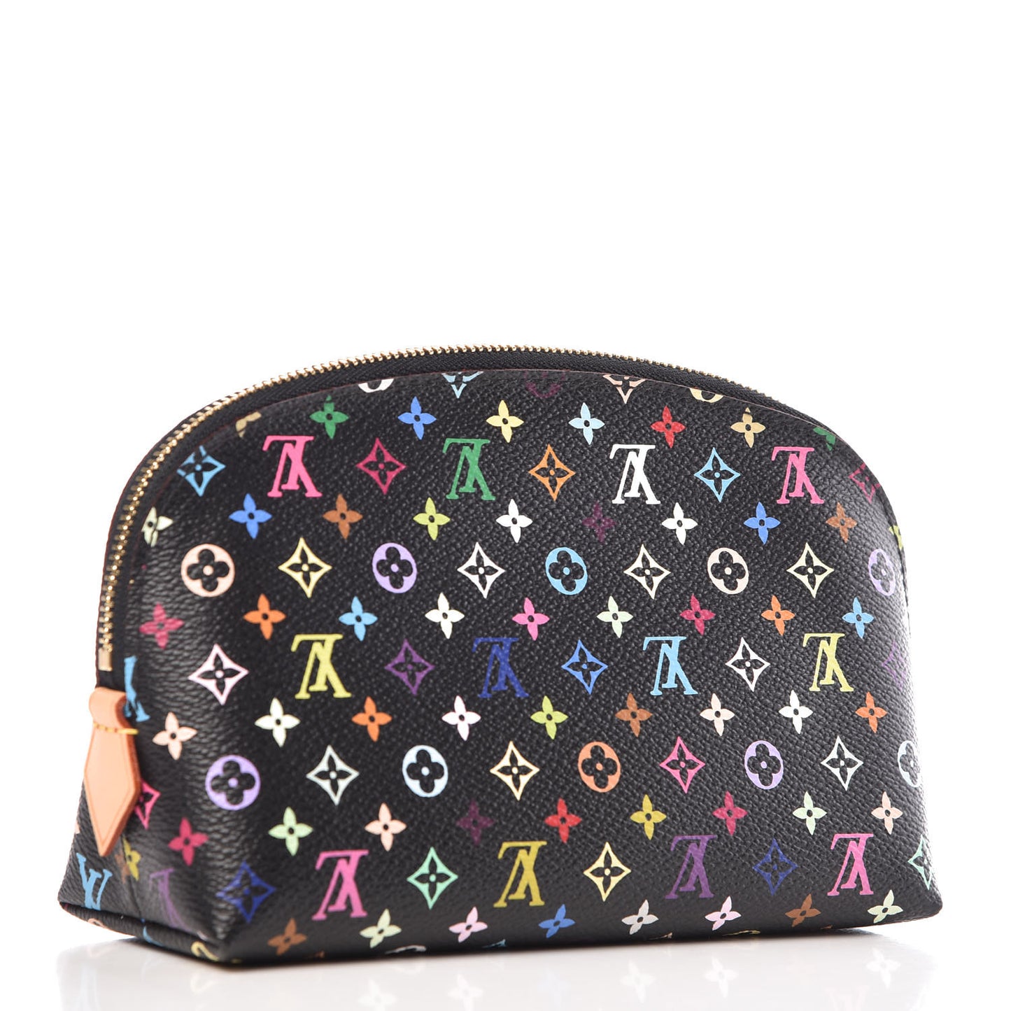 Monogram Multicolor Cosmetic Pouch Black Grenade