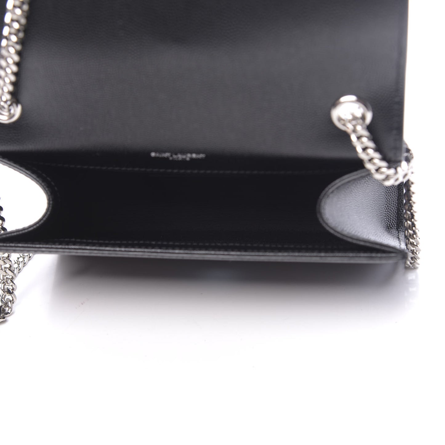 Grain De Poudre Small Monogram Kate Satchel Black