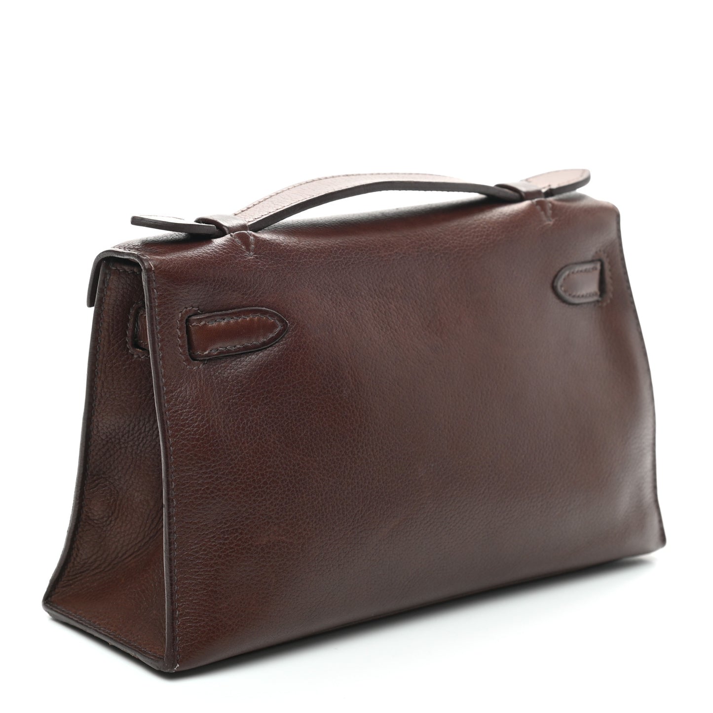 Evergrain Kelly Pochette Clutch Havane