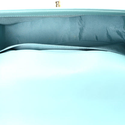 Chanel Lambskin Chevron Quilted Medium Boy Flap Turquoise 5 of 11