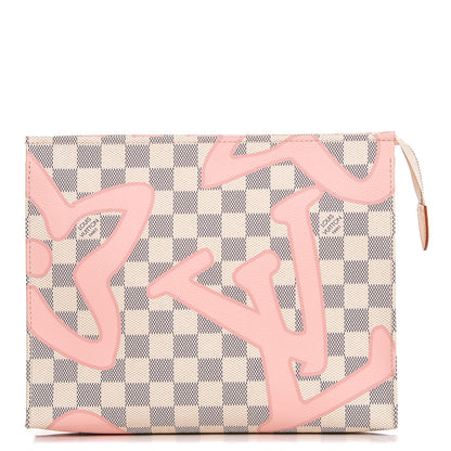 Louis Vuitton Damier Azur Tahitienne Toiletry Pouch 26 1 of 7