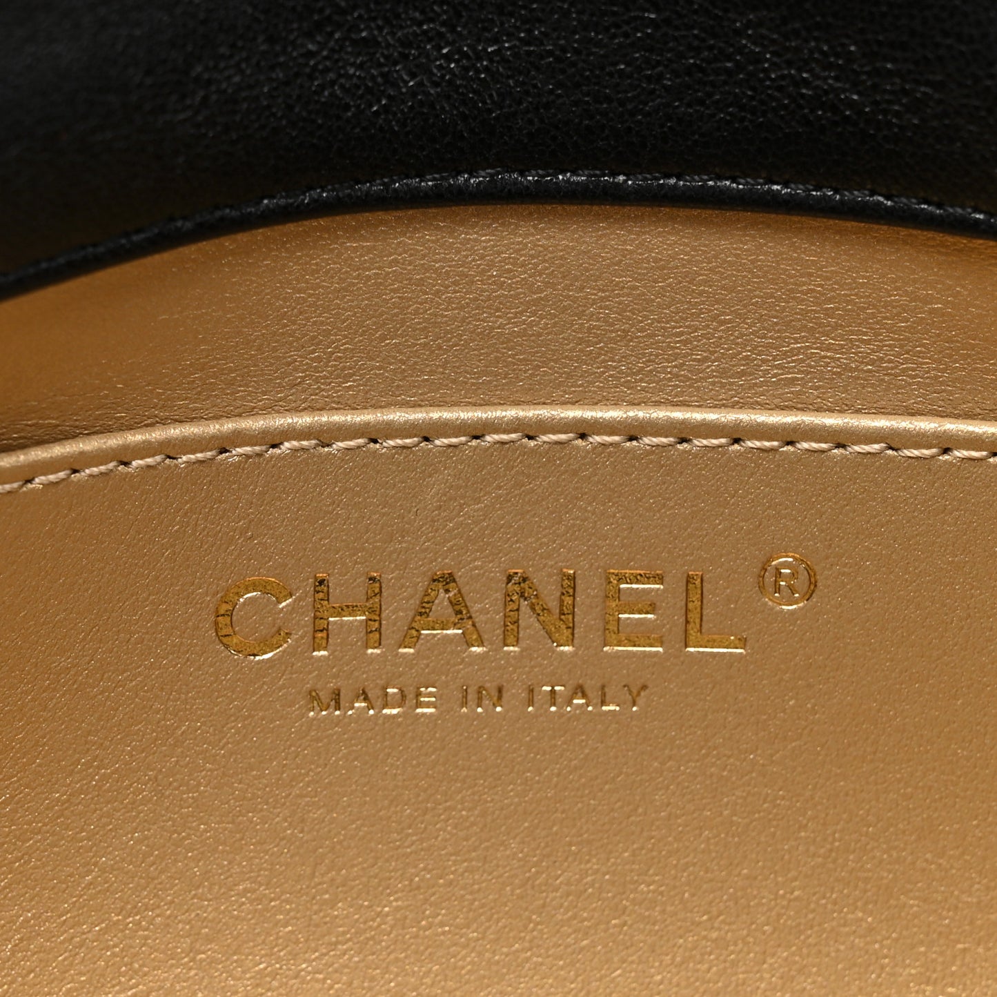 Lambskin Quilted Pearl Small Flap Black Black