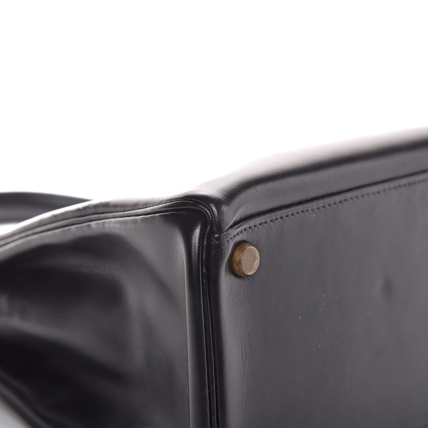 Hermes Box Kelly Retourne 28 Black 35 of 40