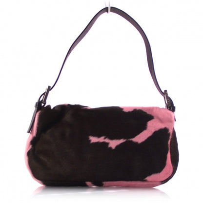 Fendi Calf Hair Baguette Pink 3 of 16