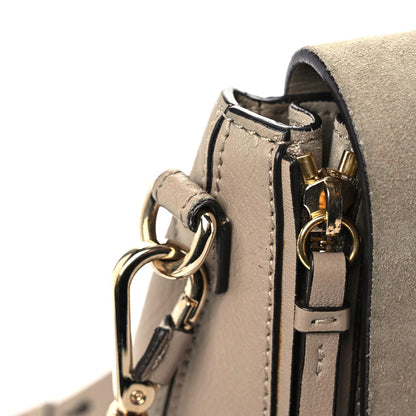 Chloe Suede Calfskin Medium Faye Backpack Motty Grey 12 of 17