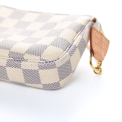 Louis Vuitton Damier Azur Mini Pochette Accessories 9 of 11