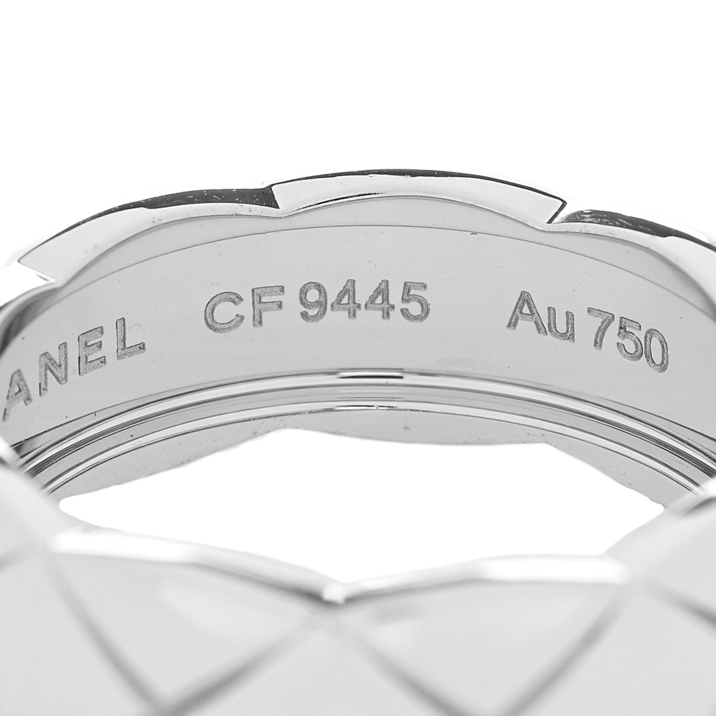 18K White Gold Small Coco Crush Ring 53 6.5