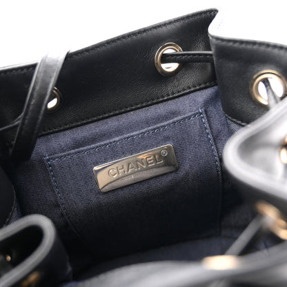 Chanel Lambskin CC Mania Backpack Black 6 of 11