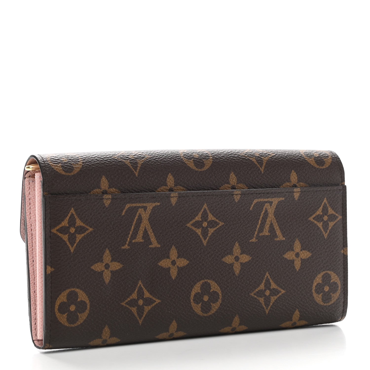 Louis Vuitton Monogram Sarah Wallet NM Rose Ballerine 3 of 7