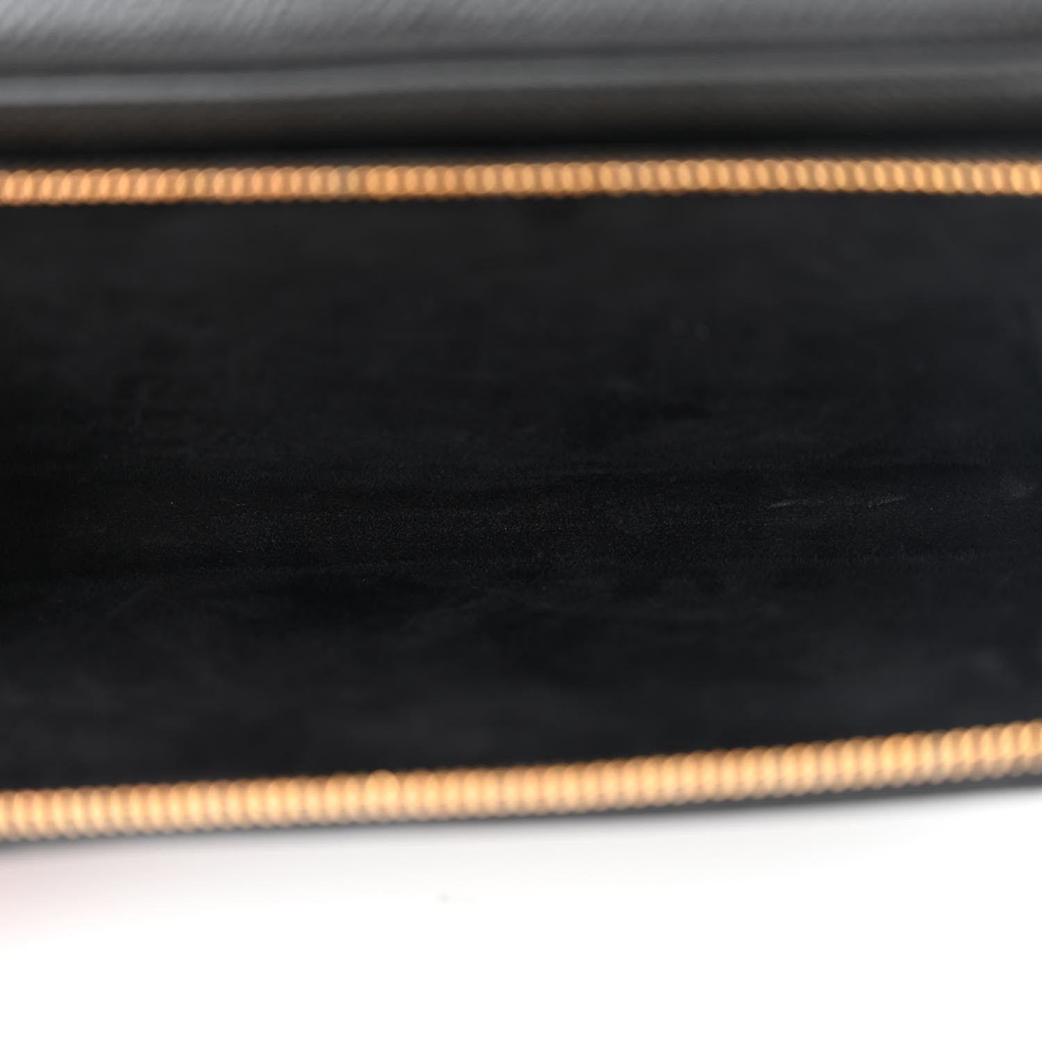 Christian Dior Grained Calfskin Caro Double Pouch Black 6 of 13