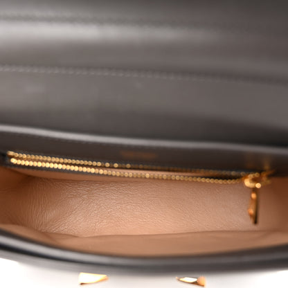 Tom Ford Calfskin Medium Sienna Crossbody Bag Dark Grey 4 of 10